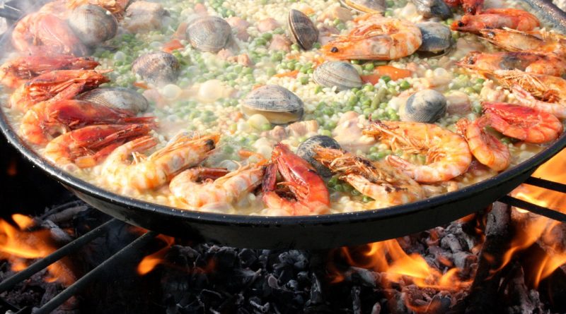 La paella española el cuarto plato más famoso del internet